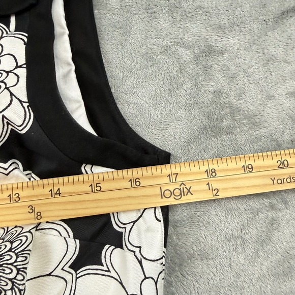 Kate Spade New York Florence Broadhurst Size 6 Austin Black and Ivory Dress - Picture 8 of 8